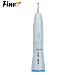 Dental Straight Handpiece Inner Water Spray Blue 1:1 Slow Speed Low Rotation Straight Piece Dentist Tool for Dentistry