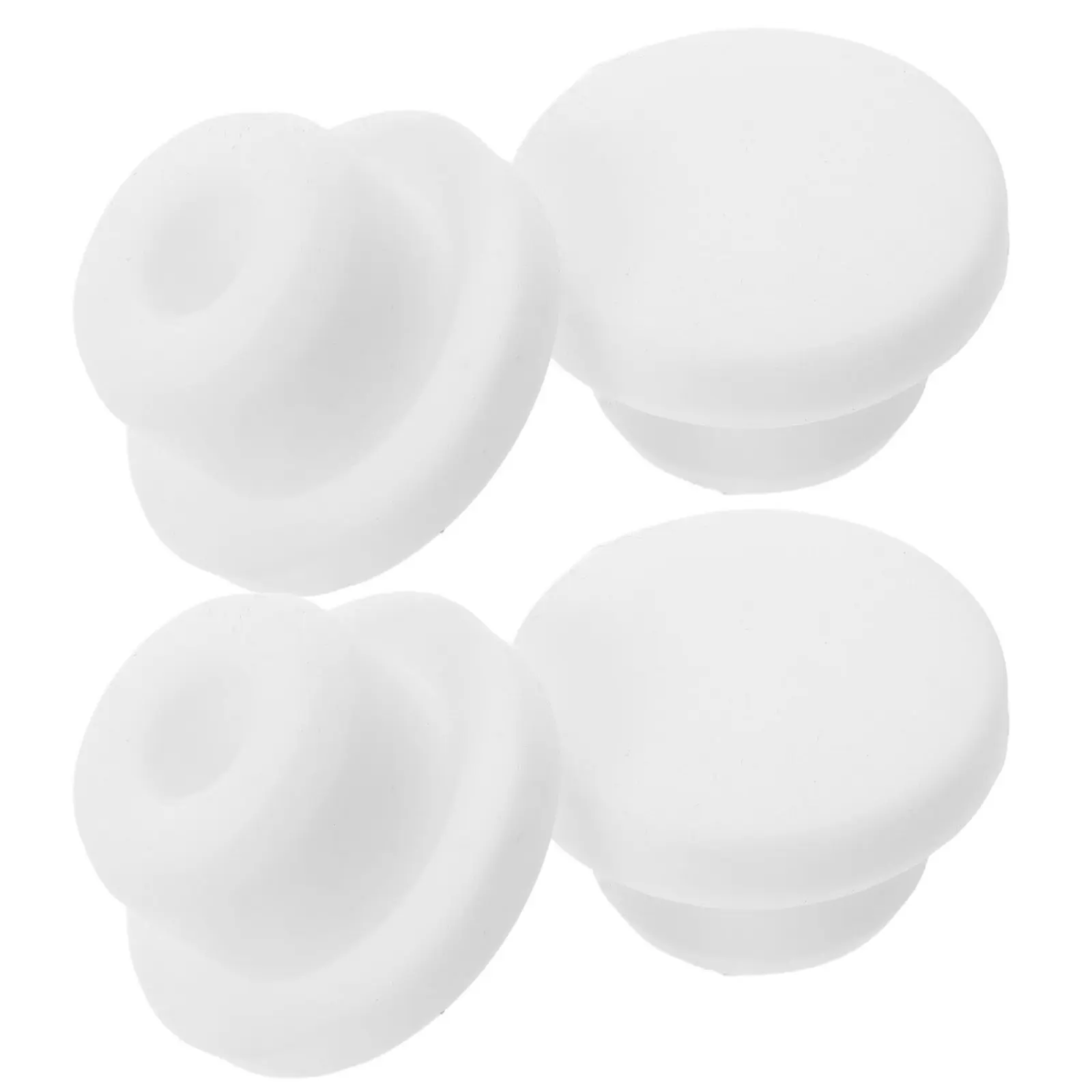 4Pcs Silicone Water Flosser Tank Seal Stopper 19mm ID – Leakproof Oral Irrigator Cap for Home & Travel