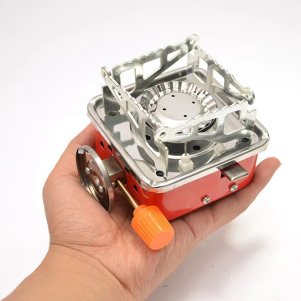 Outdoor Adventures 16*10cm Outdoor Cooking Stove Compact Folding Stove Folding Design For Transport Lightweight And Compact