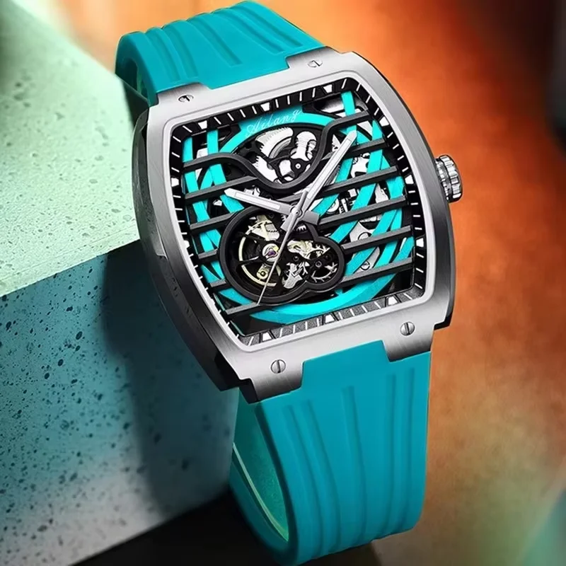 

Mechanical Unisex Automatic World Time Full Function Leather Strap Water Resistant Shockproof Star Orient Series