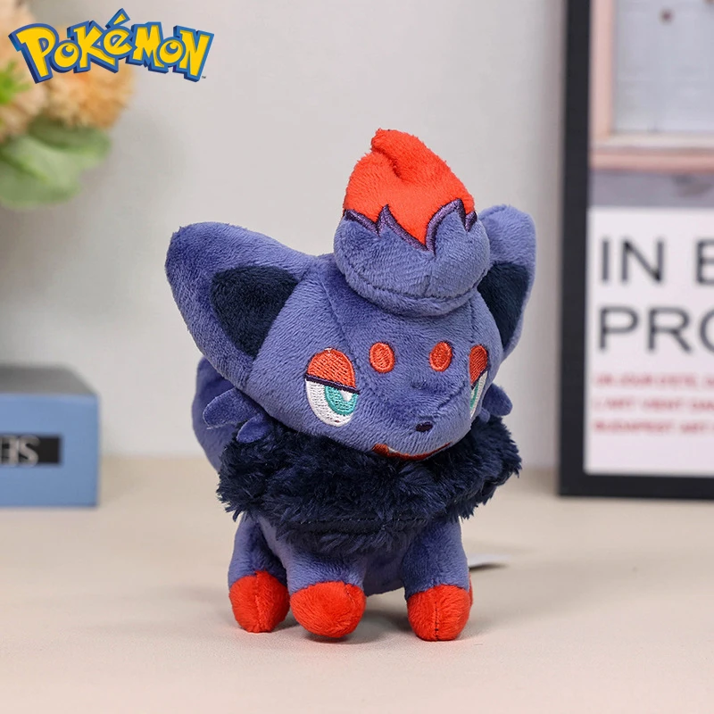 Pokemon Q-Version Mimikyu Cos Sylveon Umbreon Eevee Plüschtiere Schlüsselanhänger Snom ‌ ‌ Pyukumuku ‌ ‌ Zoroark Plüschpuppen Anhänger für Kinder – Detail 23