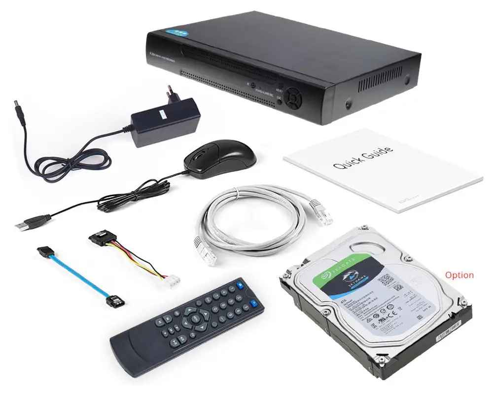 4CH 8CH Video Surveillance DVR Onvif AHD/TVI/CVI/CVBS Hybrid Audio Video Recorder CCTV Digital Recorder NVR For 1080P IP Camera