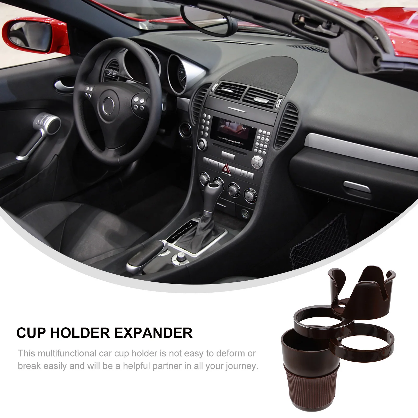

Multifunctional Durable Car Cup Holder Expander Expandable Water Bottle Holder for Cars Trucks Suvs Car Cup Holders for Drinks