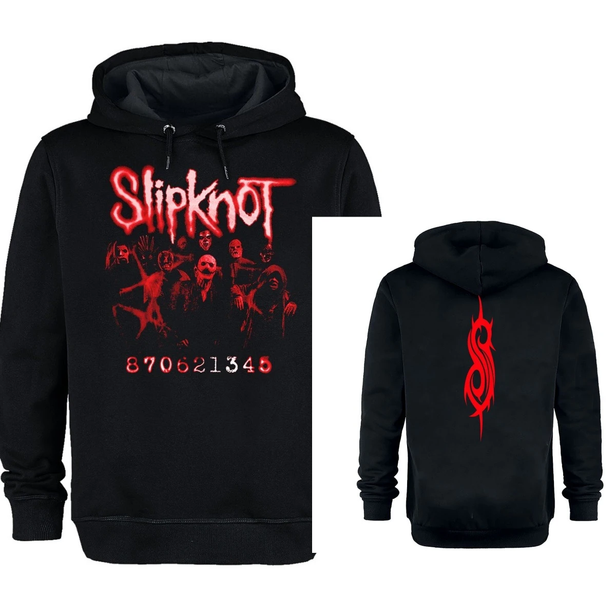 Slipknot Code Hoodie _ Slipknot Hoodies e moletons 2026 Outono Inverno Luxo sofisticado é para homens e mulheres