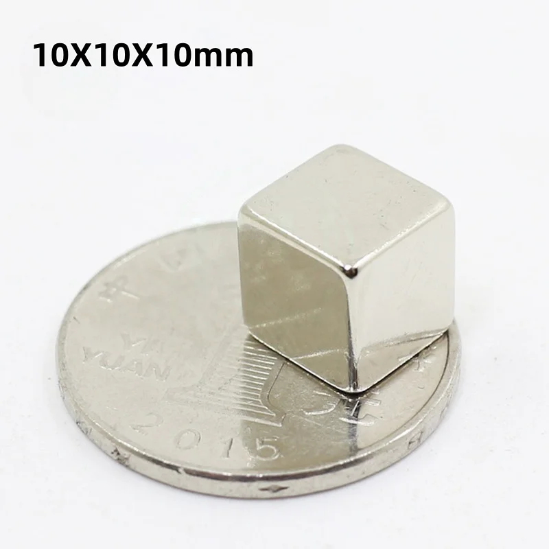 10X10X10mm مغناطيس مربع 10*10*10 مللي متر مثالي للثلاجات وتنظيم المستندات المكتبية ومشاريع DIY 10mmX10mmX10mm #1