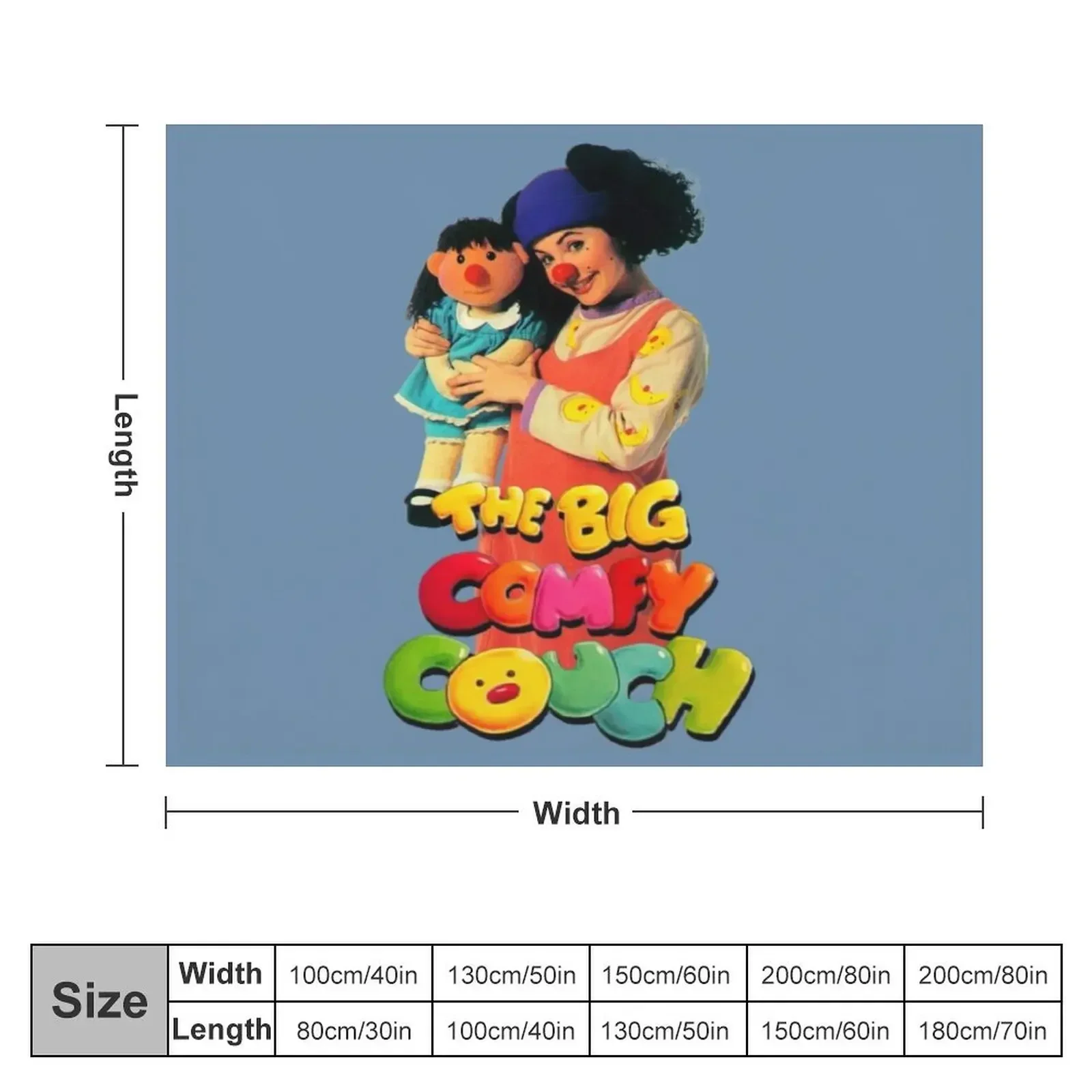 Molly Loonette Big Comfy Couch Throw Blanket warm winter Personalized Gift Nap Blankets