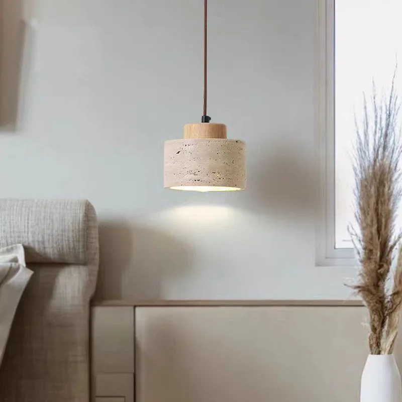 Yellow Cave Stone Pendant Lamp Atmosphere Decoration Study Living Room Room Factory Direct Sales Can Batch LED Energy-saving
