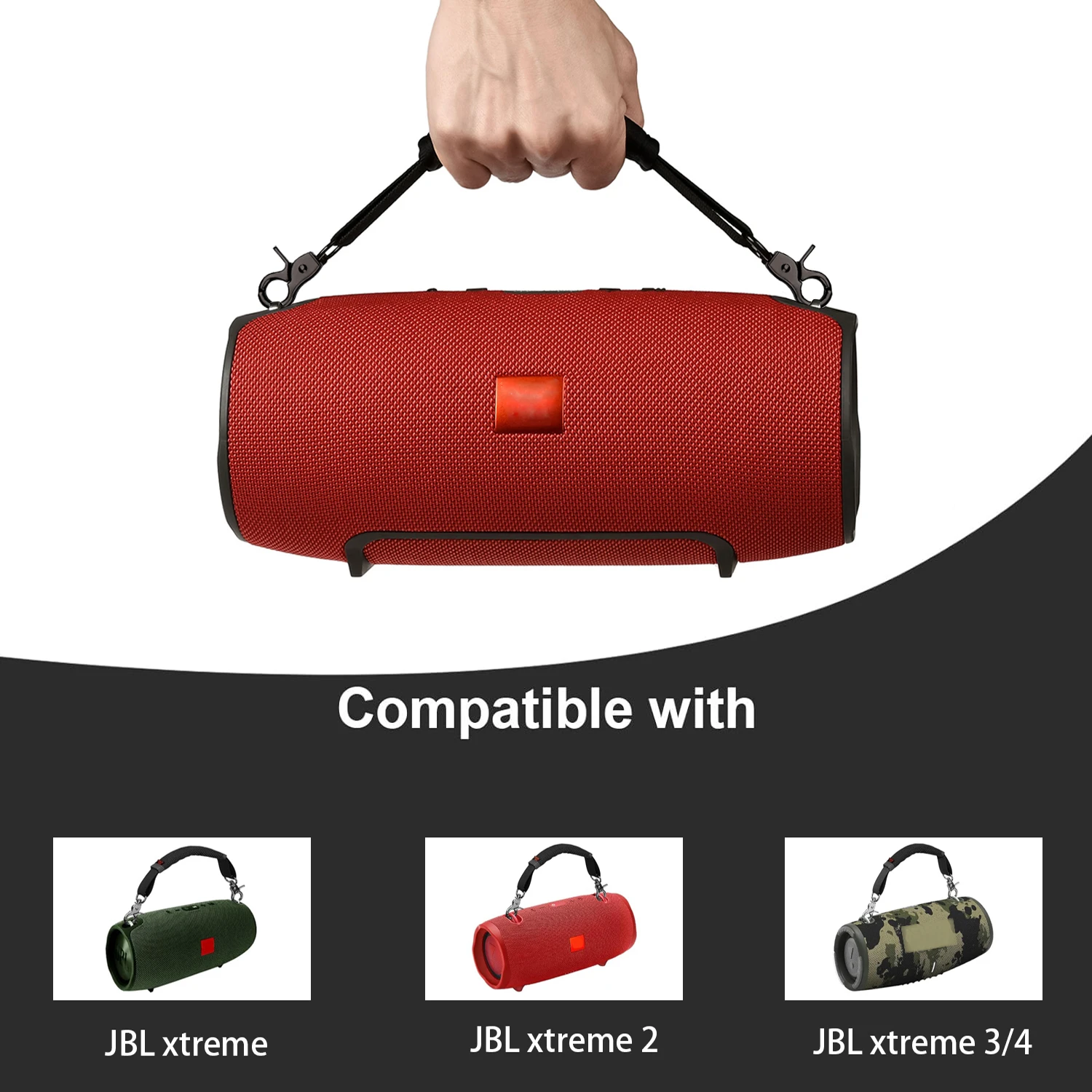 Detachable speaker portable single hand strap suitable for JBL Xtreme1/2/3/4 generation portable Bluetooth speakers