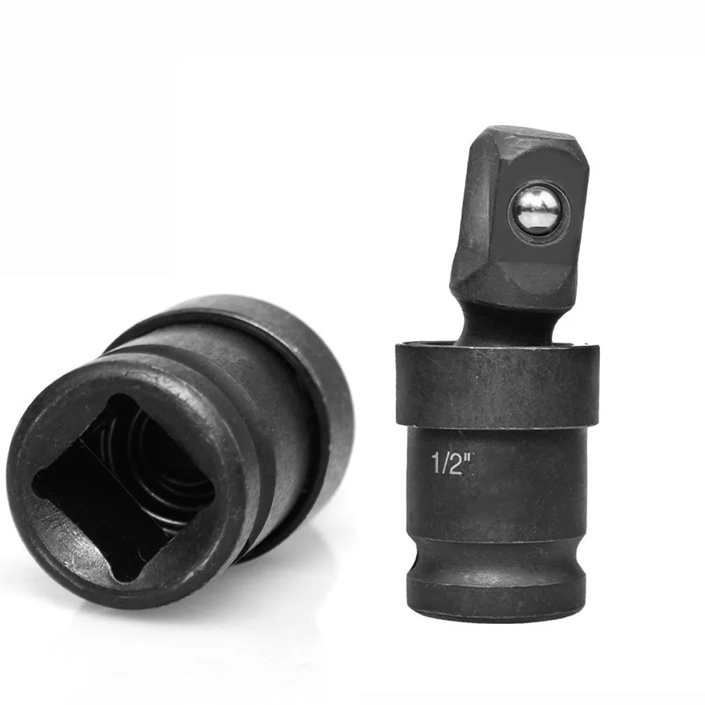 

1/2 Inch Drive Pneumatic Socket Adapter with 360 Degree Rotation Swivel Joint for Tight Space Mechanical Assembly Tasks