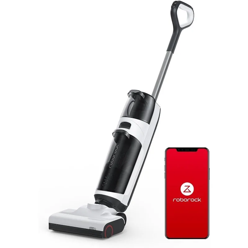 Roborock Dyad Air Wet and Dry Vacuum Cleaner with 17000Pa Power Suction Edge Cleaning Vanquish Wet and Dry Messes Self-Cleaning