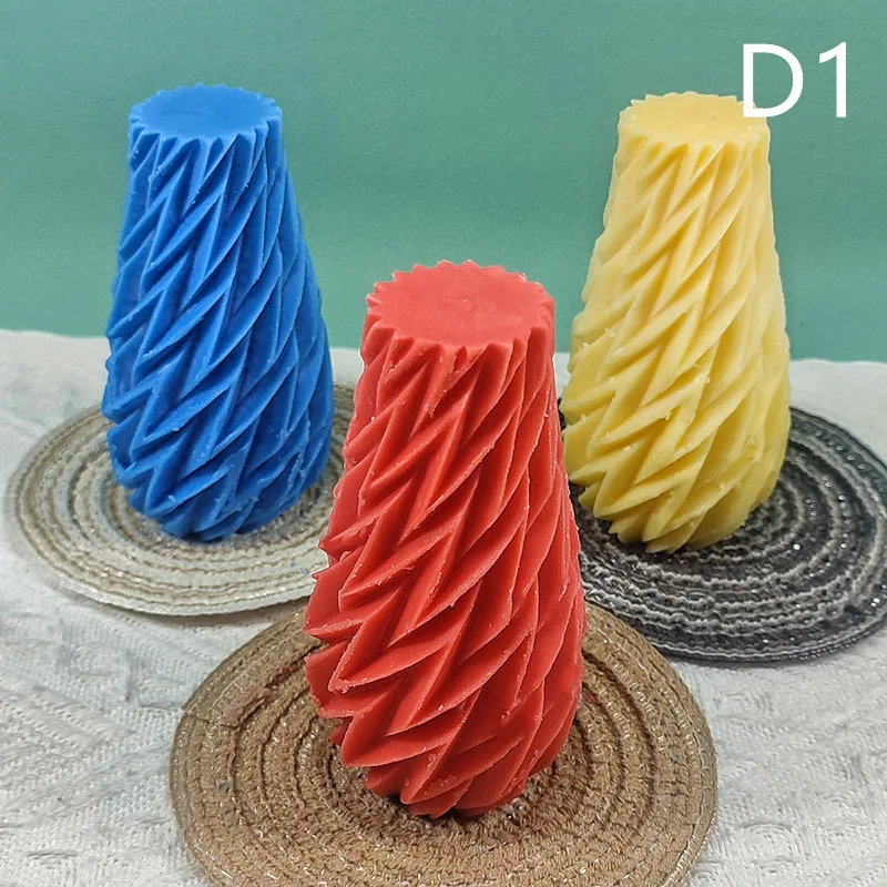 

4 Irregular Vase Silicone Mold Gypsum form DIY Handmade Aromatherapy Candle Ornaments Handicrafts Soap Mold Hand Gift Making