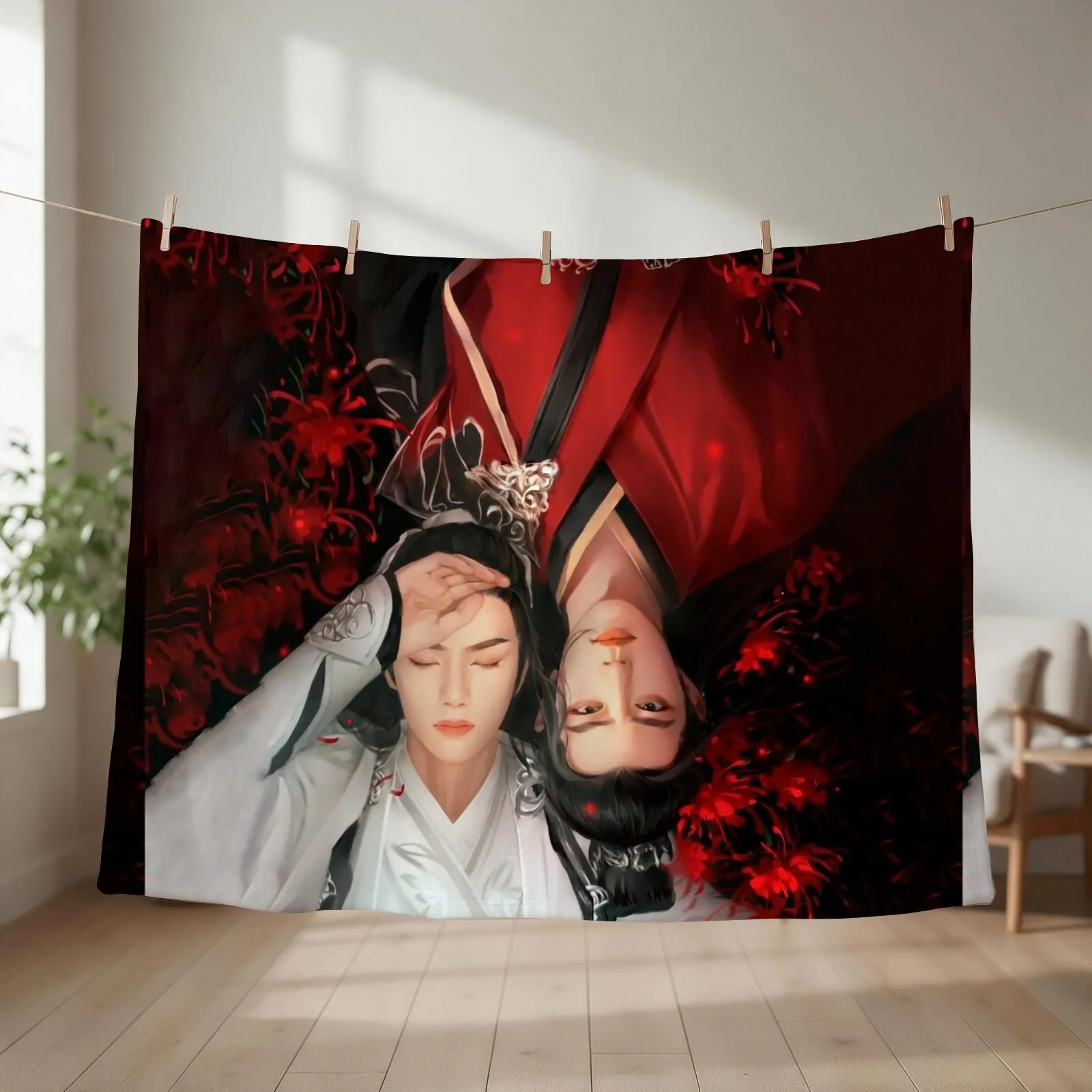 WangXian The Untamed Throw Blanket couch cozy soft plush fuzzy picnic outdoor blanket