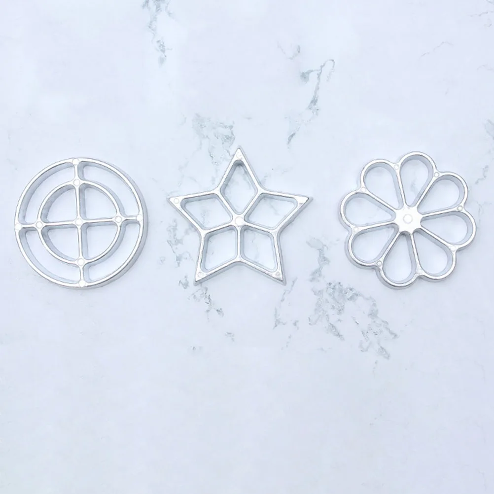

Fried Snack Mold Aluminum Waffle Molds for Oil Dumpling Radish Cake Shrimp Cake Gift Baking Sturdy Wear Resistant Rust