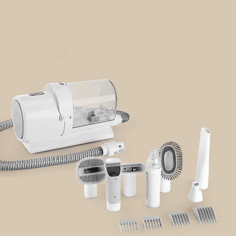 

2025 coolFactory Оптовая продажа Pet Hair Hoover Расческа для кошек и собак Бритва Уход Чистка Электрический набор для бритья и пылесоса
