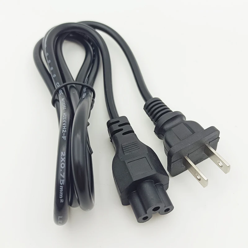 الولايات المتحدة التوصيل إلى IEC C5 كابل الطاقة البرازيل كندا C5 سلك من الرصاص رمز خط تمديد الحبل اليابان c5 كابل سلك الطاقة اليابان 3 حفرة كابل