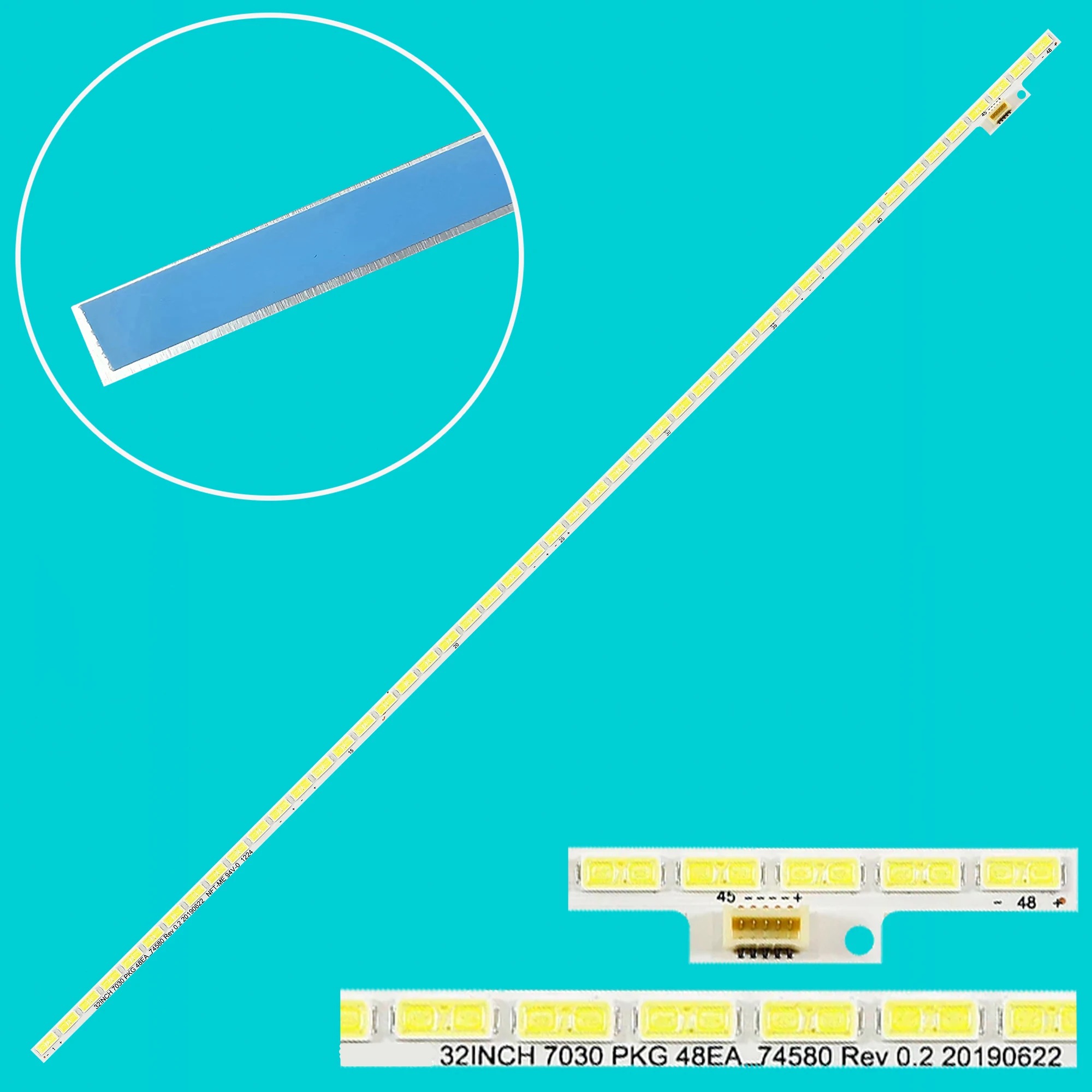 LED Strip For 32INCH 7030PKG 48EA_74580 Rev 0.2 20111025 T320HVN01.2 TX-LR32EM5A T320HVN01.5 320TA01 T320HVN01.0 320TA0I