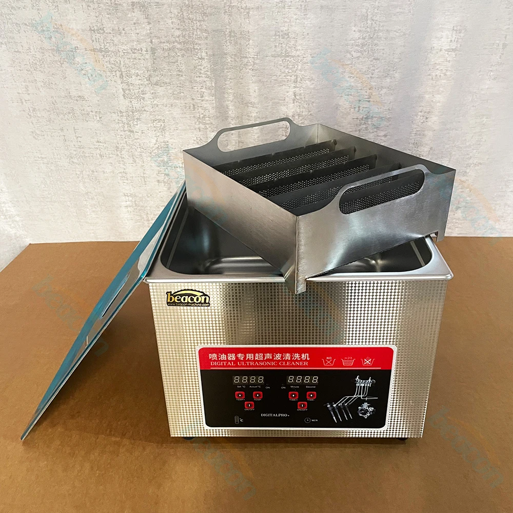 INJ-CL Ultrasonic Cleaning Machine 15L   Fuel Injector Cleaning Machine