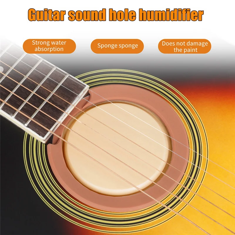 Guitar Soundhole Humidifier Folk Guitar Humidity Regulator Classical Guitar Soundhole Cover Guitar Dehumidifier