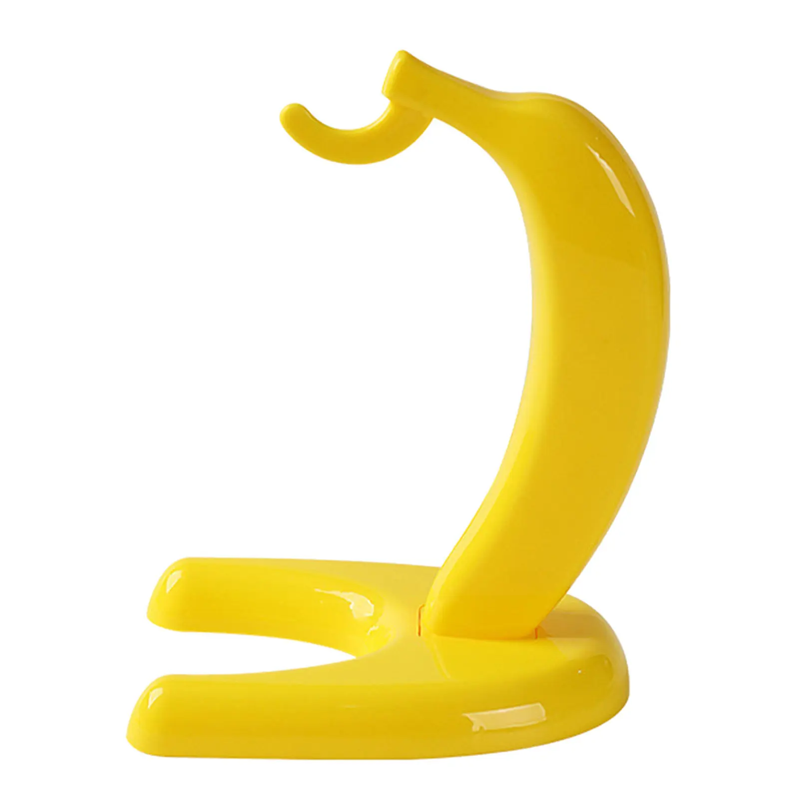 Soporte para Plátanos, Gancho para Colgar Frutas en el Escritorio, Base Estable, Estante para Guardar Plátanos, Soporte para Frutas de Cocina para Interiores