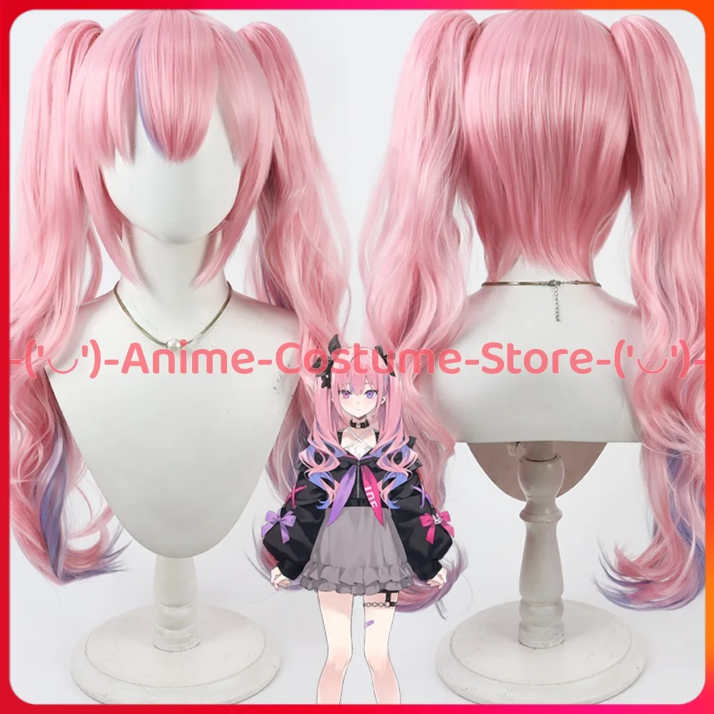 

Виртуальный VTuber Yoha Saki, парик для косплея, хвост, аниме, игровой персонаж, Хэллоуин, карнавал, вечерние парики, термостойкие синтетические волосы