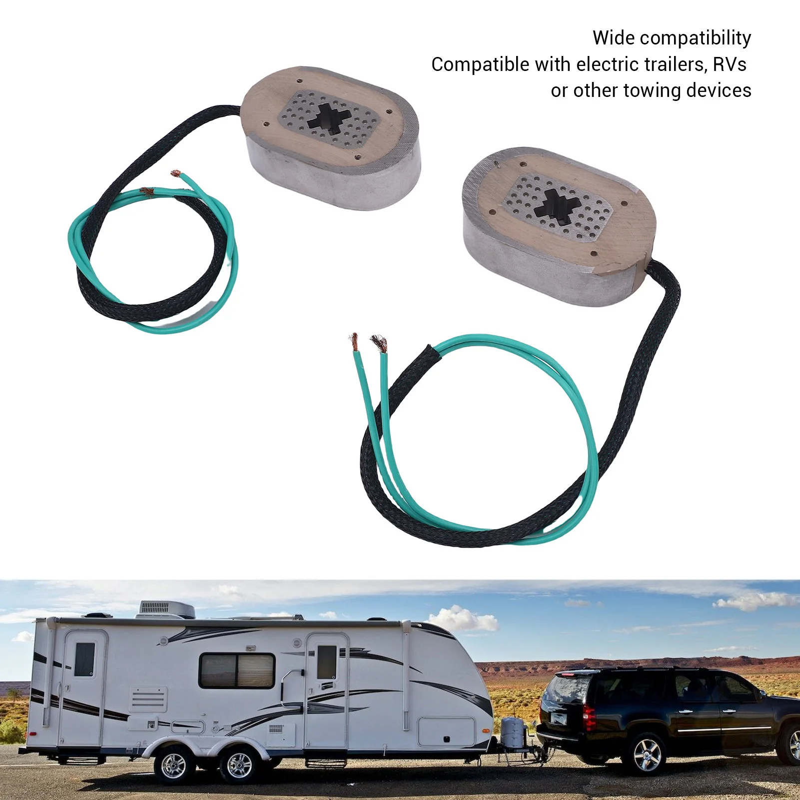 

Electric Trailer Brake Magnet Brake Magnet Replacement Enhanced Braking Efficiency Long Lasting High Strength for RV