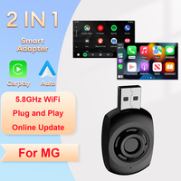 Acodo Wireless Android Auto Carplay Adapter 2 In 1 AI Box Car Wired To Wireless  For MG ZS EV MULAN MG4 MG5 EHS MARVEL R MAXUS