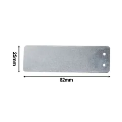 Tree ID Tags Plant Labels Garden Hanging 20pcs 82*25*0.5MM Aluminum Double Sided Metal Labels Waterproof Waterproof