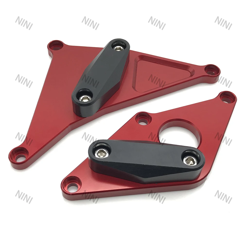 

Motorcycle For SUZUKI SV650 SV 650 2016 2017 2018 2019 Engine Case Saver Cover Guard Crash Pad Frame Slide