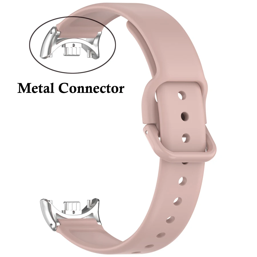 Silicone Watchband for Xiaomi Mi band 10 9 8 Strap Replaceable Bracelet Wristband for Xiaomi Miband 9 10 Smart Watch Accessories