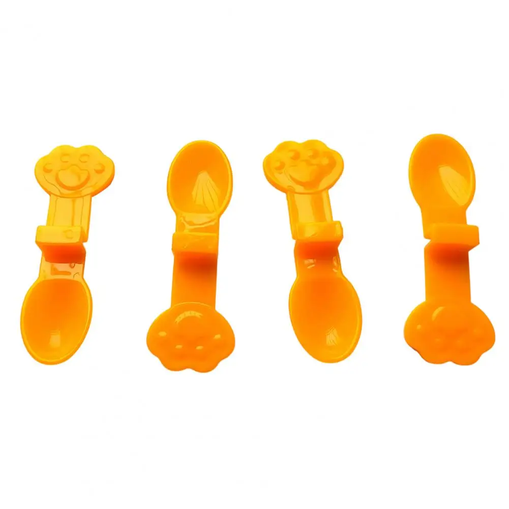 Cheese Shaping Tool Plastic Cheese Mold Cheese Stick Mold Set with Paw Print Handle Plastic Ice Pop Jelly Pudding Maker
