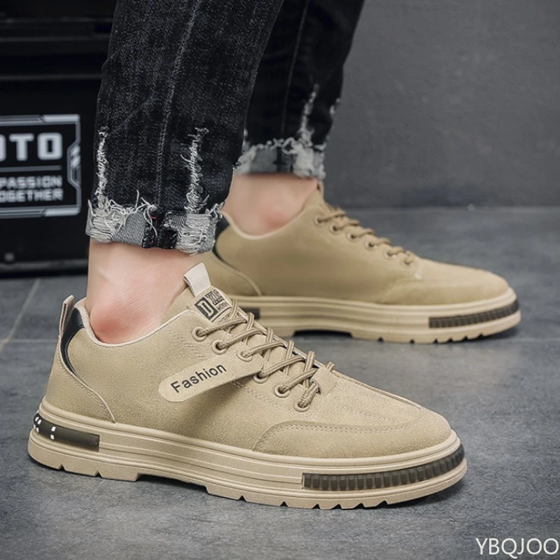 

Большой размер, весенне-осенняя новая дышащая легкая и повседневная мужская обувь, уличная противоскользящая и износостойкая мужская рабочая обувь