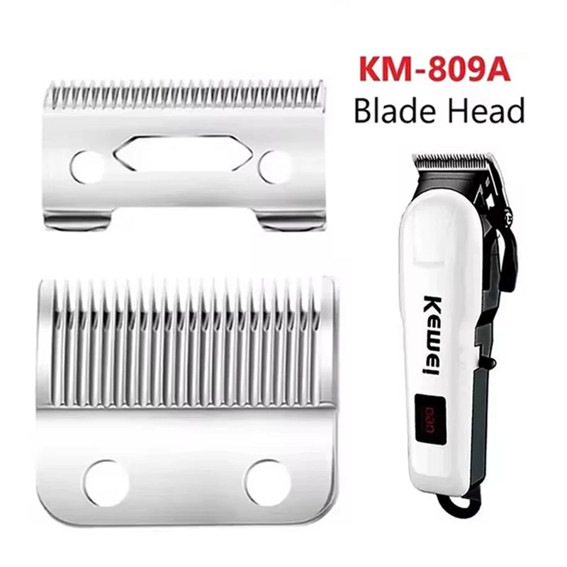 KEMEI KM-809A Professional Hair Clippers Cutting Machine Blade For Kemei Hair Clipper Accessories Replacement Blade Head