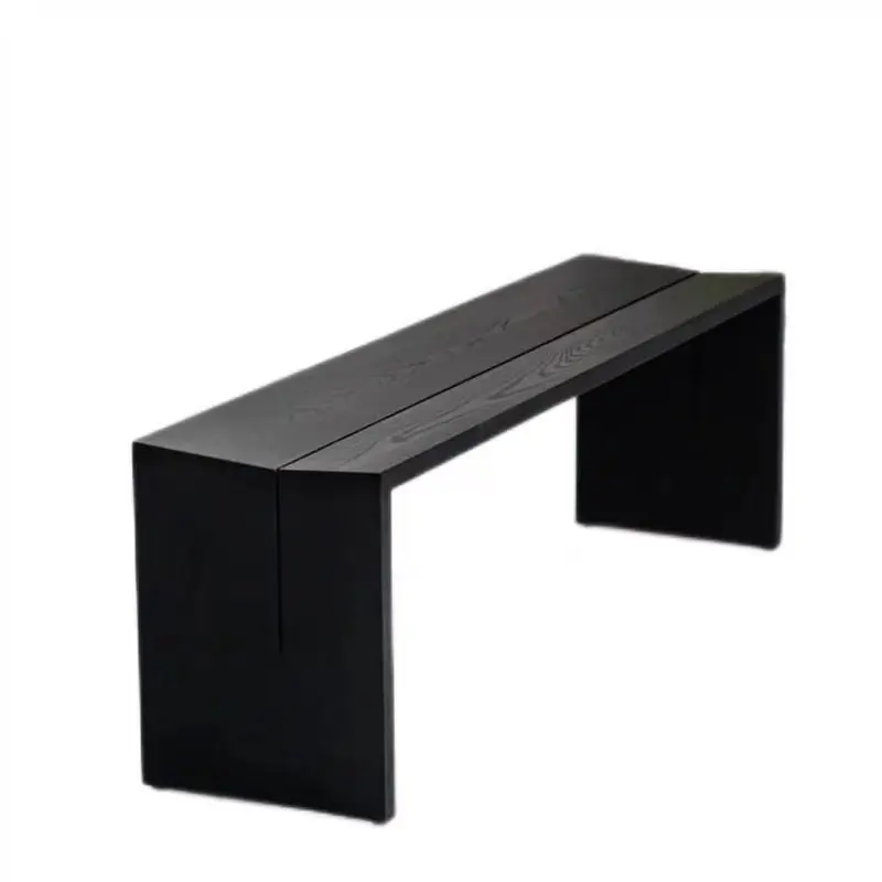 Wabi Ash Log Dining Table  Bedroom Sail Bench Shoe Change Bench Minimalist Bench
