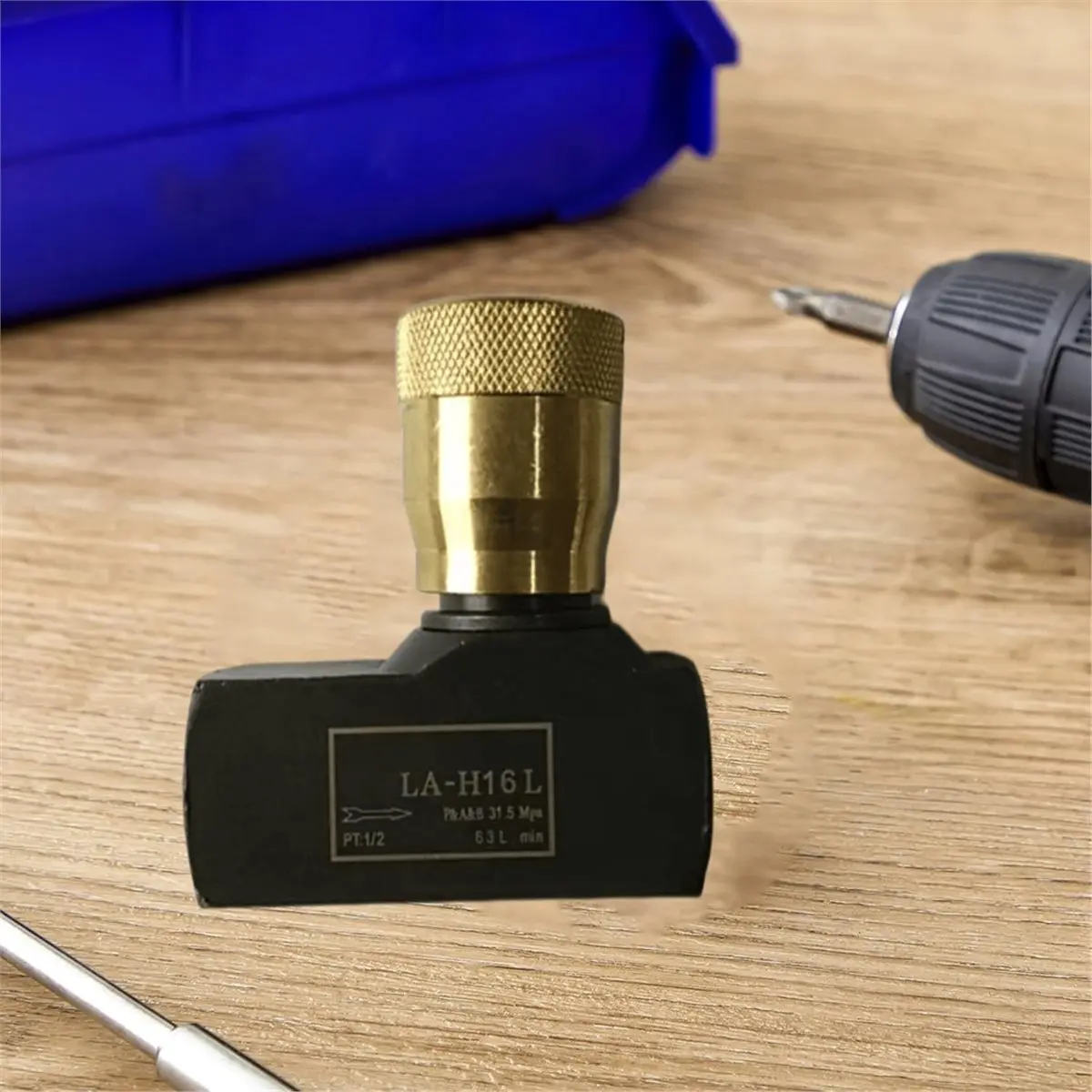 【MUST-HAVE LIST】 1/2 Inch Npt Ports Hydraulic Flows Control Needle Valve,Single Direction with Precise Flows Adjustment