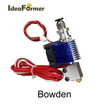 E3d vulcão hotend 12v 24v bowden cabeça de impressão de longa distância j-head hotend + ventilador de refrigeração para 1.75/3.0mm filamento peça de impressora 3d