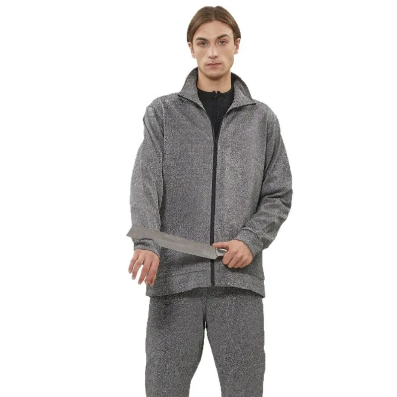 

Grade 5 glass handling anti-cut clothing, stab and bite resistant jacket