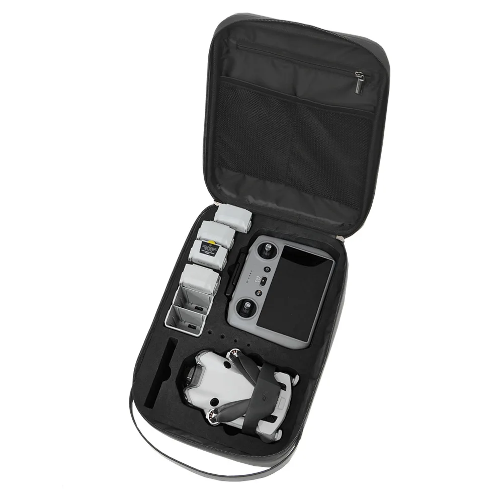 Drone shoulder bag For DJI Mini 4 Pro storage box hard shell chest bag For DJI RC2/RC-N2 accessory case