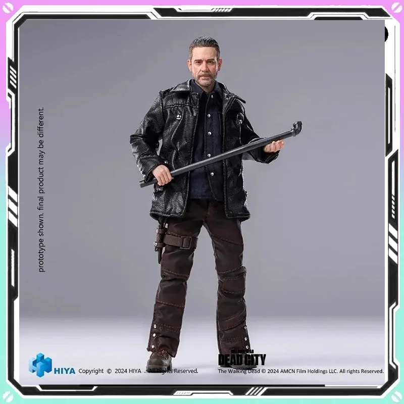 

В наличии HIYA The Walking Dead: Dead City 1:12 Negan Аниме Фигурка Изысканная коллекция аниме Модель Украшение комнаты Подарок на день рождения