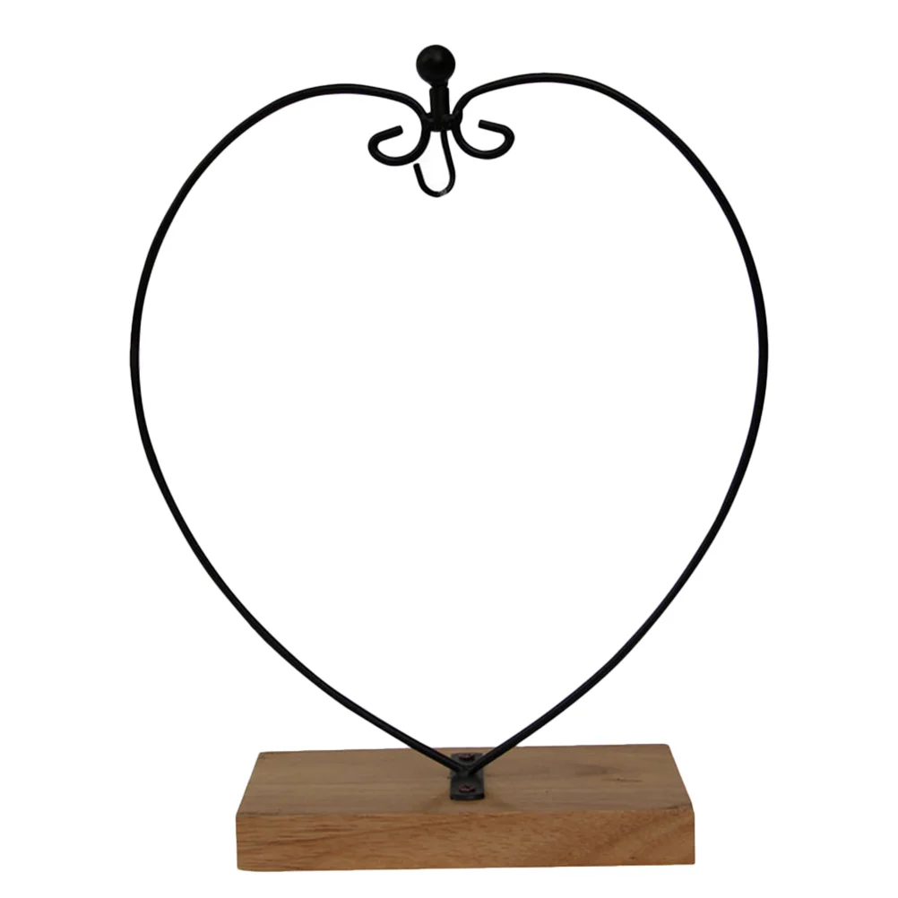

Christmas Ornament Display Stand Hanging Glass Globe Holder Rack Bracket Terrarium