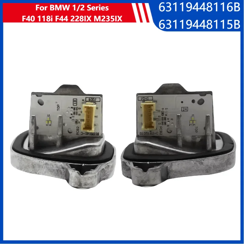 

For 2019-2023 BMW 1/2 Series F40 118i F44 228IX M235IX LED Daytime Light Module 63119448116B 63119448115B White Angel Eye DRL