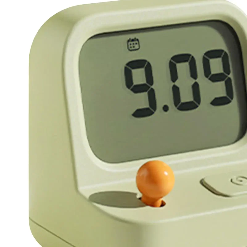 Alarm Clocks Snooze Digital Clock Novelty Silent Table Clock Cartoon Shaped Alarm Clocks Silent Non