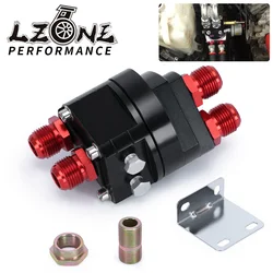 LZONE - ALUMINUM OIL FILTER RELOCATION MALE FITTING ADAPTER KIT 3/4X16 AND 20X1.5 OIL SANDIWCH ADAPTER JR6724