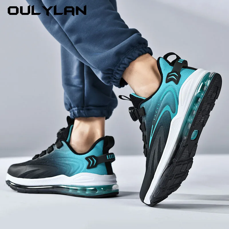 

Oulylan Air Cushion Running Shoes Men Sports Jogging Shoes Sneakers Men Comfort Gym Training Shoes Male Footwear Large Size