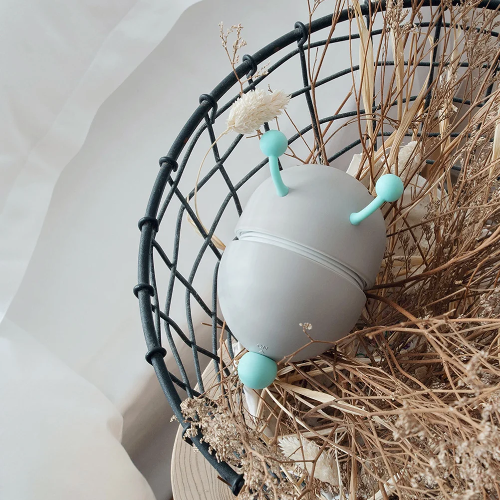 مصباح ليلي LED قابل للطي على شكل كاتربيلر قابل لإعادة الشحن، مصباح سيليكون ناعم لغرفة النوم الملونة