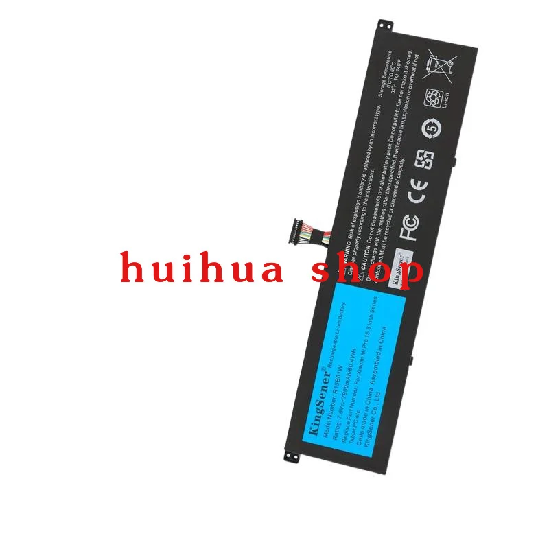 

KingSener R15B01W New Laptop Battery For Xiaomi Pro 15.6" GTX TM1701 TM1707 Series Notebook 7.6V 7900mAh 60.04WH Free Tools