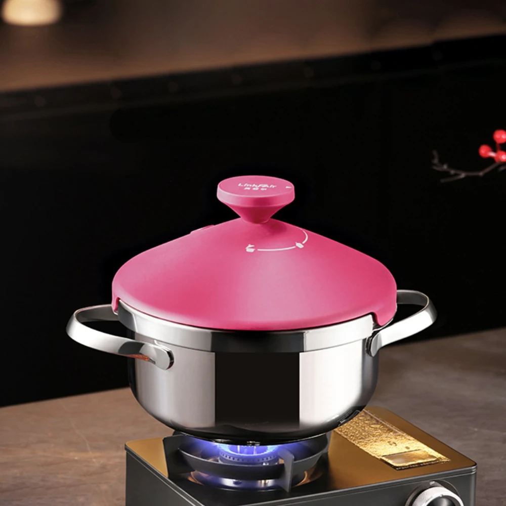 2024 New Pressure Cooker Household Explosion-Proof Gas Stove Induction Cooker Universal Efficient Durable Pressure Canner Pot