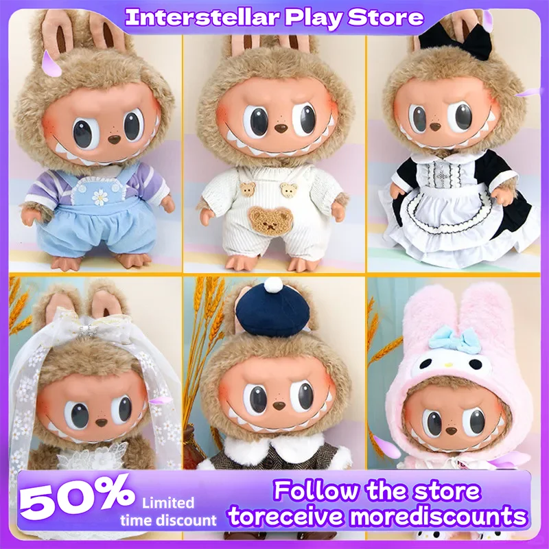 

Cute Doll Clothes Series 38cm Doll Fashion Outfit Macaron Color Collectible Blind Box Cute Diy Clothes For Bjd Cosplay Gift