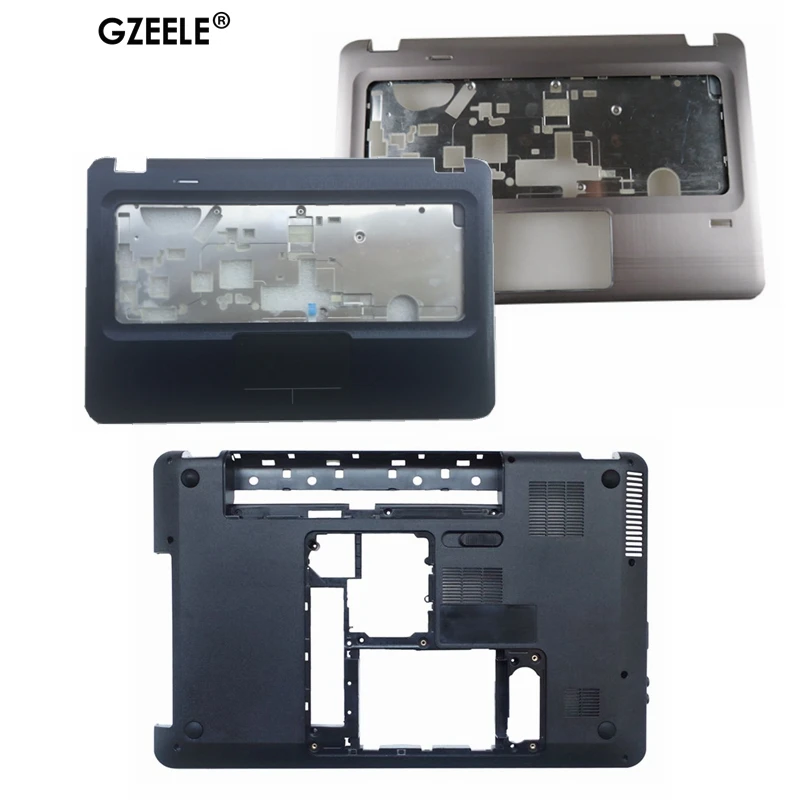 Top GZEELE D Base Bottom Case Cover For HP for Pavilion DV6 DV6-3000 DV6-3100 bottom 3ELX6BATP00 603689-001 Laptop lower cover