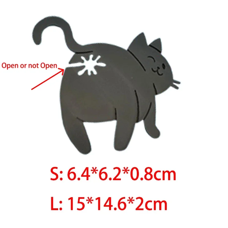 Bag Clips 3d Printed Cat Butt Bread Clip Funny Novelty Kitchen Gadget Home Decor Creative For Cat Lovers Dining Kids Snack