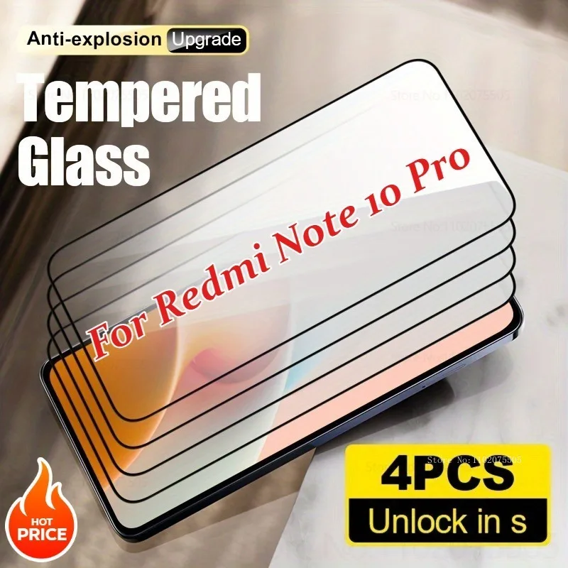 4Pcs 9D Tempered Gl…